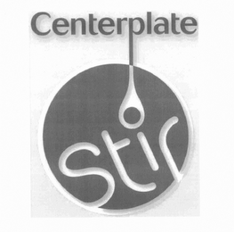 CENTERPLATE STIR logo