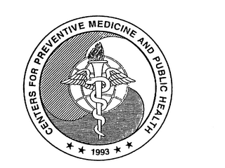 CENTERS FOR PREVENTIVE MEDICINE AND PUBLIC HEALTH 1993 logo
