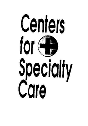 CENTERS FOR SPECIALTY CARE logo