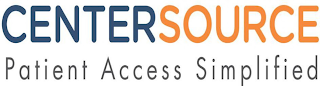 CENTERSOURCE PATIENT ACCESS SIMPLIFIED logo