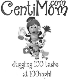 CENTIMOM .COM JUGGLING 100 TASKS AT 100MPH! REPORT CARD A A A A A logo