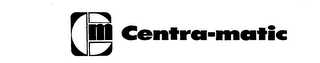CENTRA-MATIC  C M logo
