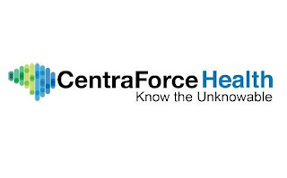 CENTRAFORCE HEALTH KNOW THE UNKNOWABLE logo