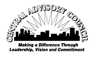 CENTRAL ADVISORY COUNCIL MAKING A DIFFERENCE THROUGH LEADERSHIP, VISION AND COMMITMENT logo