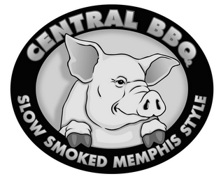 CENTRAL BBQ SLOW SMOKED MEMPHIS STYLE logo