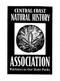 CENTRAL COAST NATURAL HISTORY ASSOCIATION PARTNERS IN OUR STATE PARKS logo