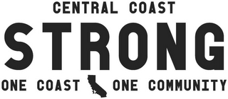 CENTRAL COAST STRONG ONE COAST ONE COMMUNITY logo