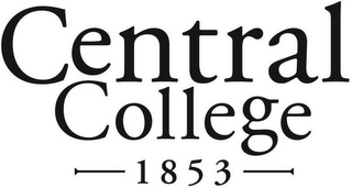 CENTRAL COLLEGE 1853 logo