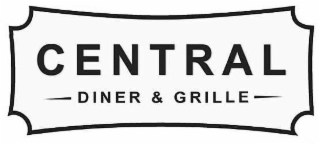CENTRAL DINER & GRILLE logo