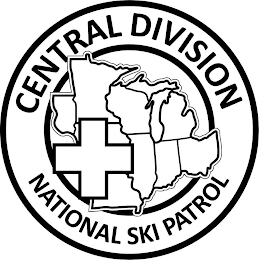 CENTRAL DIVISION NATIONAL SKI PATROL logo