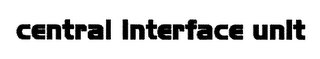 CENTRAL INTERFACE UNIT logo