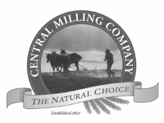 CENTRAL MILLING COMPANY THE NATURAL CHOICE ESTABLISHED 1867 logo