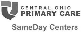 CENTRAL OHIO PRIMARY CARE SAMEDAY CENTERS logo