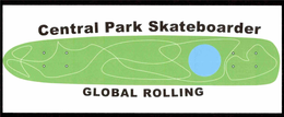 CENTRAL PARK SKATEBOARDER logo