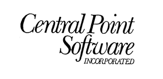 CENTRAL POINT SOFTWARE INCORPORATED logo