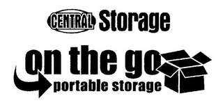 CENTRAL STORAGE ON THE GO PORTABLE STORAGE logo