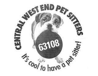 CENTRAL WEST END PET SITTERS IT'S COOL TO HAVE A PET SITTER! 63108 logo