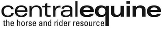 CENTRALEQUINE THE HORSE AND RIDER RESOURCE logo