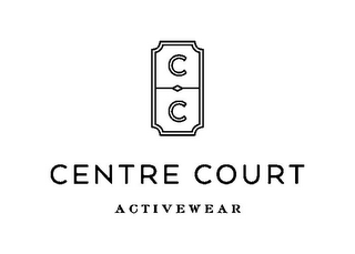 CENTRE COURT ACTIVEWEAR C C logo