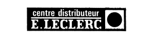 CENTRE DISTRIBUTEUR E. LECLERC logo