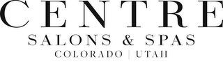 CENTRE SALONS & SPAS COLORADO | UTAH logo