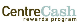 CENTRECASH REWARDS PROGRAM logo