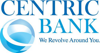 CENTRIC BANK WE REVOLVE AROUND YOU. logo