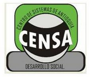 CENTRO DE SISTEMAS DE ANTIOQUIA CENSA DESARROLLO SOCIAL logo