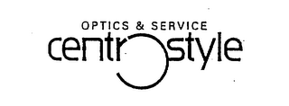 CENTRO STYLE OPTICS & SERVICE logo