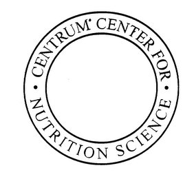 CENTRUM CENTER FOR NUTRITIONAL SCIENCE logo