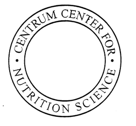 CENTRUM CENTER FOR NUTRITIONAL SCIENCE logo
