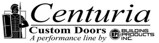CENTURIA CUSTOM DOORS A PERFORMANCE LINE BY BPI BUILDING PRODUCTS INC. logo
