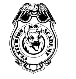 CENTURION K-9 ACADEMY logo