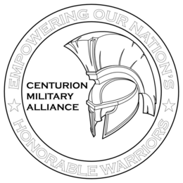 CENTURION MILITARY ALLIANCE EMPOWERING OUR NATION'S HONORABLE WARRIORS logo