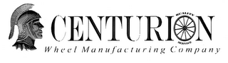 CENTURION WHEEL MANUFACTURING COMPANY QUALITY logo
