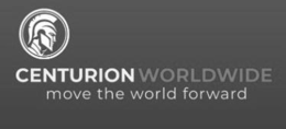 CENTURION WORLDWIDE MOVE THE WORLD FORWARD logo