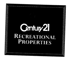 CENTURY 21 RECREATIONAL PROPERTIES logo