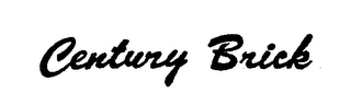 CENTURY BRICK logo