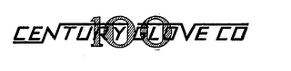 CENTURY GLOVE CO 100 logo