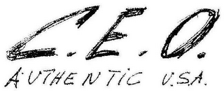 C.E.O. AUTHENTIC U.S.A. logo