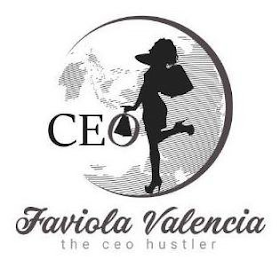 CEO FAVIOLA VALENCIA THE CEO HUSTLER logo