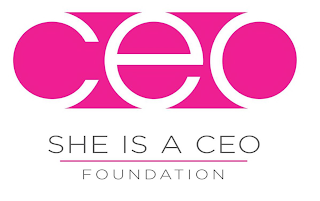 CEO SHE IS A CEO FOUNDATION logo