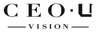 CEO · U VISION logo