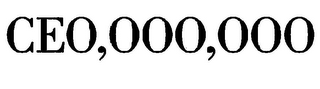CEO,000,000 logo