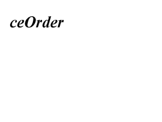 CEORDER logo