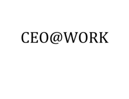 CEO@WORK logo