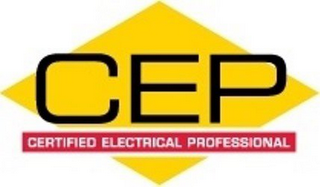 CEP CERTIFIED ELECTRICAL PROFESSIONAL logo