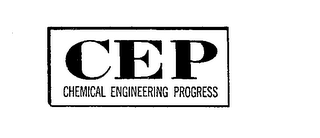 CEP CHEMICAL ENGINEERING PROGRESS logo