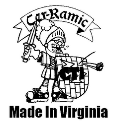 CER-RAMIC CTI MADE IN VIRGINIA logo