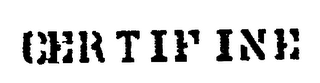 CER TIF INE logo